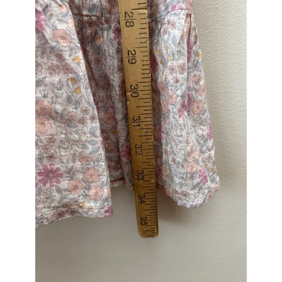 Cat & Jack Girls' Floral Tie-Back Sleeveless Multicolored Dress Size XXL 18 NEW - Picture 4 of 8